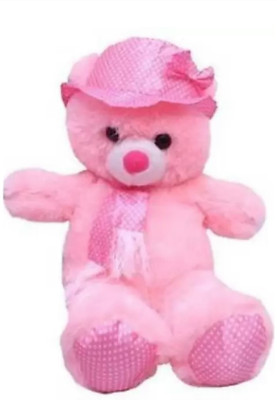 

soniya Enterprises cap teddy - 60 cm(Pink)