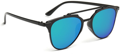 

Mark Miller Aviator Sunglasses(Violet)