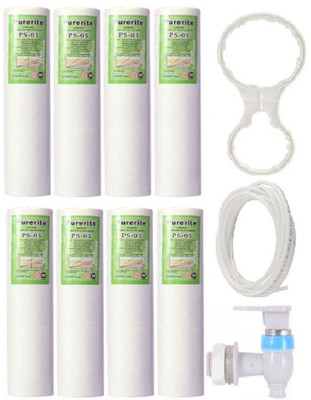 

BalRama Spun Water Filter 8 pcs Solid Filter Cartridge(0.5, Pack of 11)