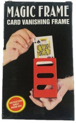 

PTCMart Magicians Card Vanishing Frame Magic Trick Disappearing Card for Illusion Magic 1 Magic Tricks(Age: 1 - 6 Years)
