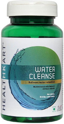 

Healthkart Water cleanse (colon cleanser,detox, natural weight management supplement with Zea mays & Green tea)(90 No)