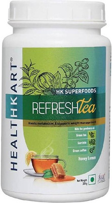 

Healthkart Refresh Tea(with green tea extract, garcinia extract and green coffee bean extract & Caffeine)(200 g)