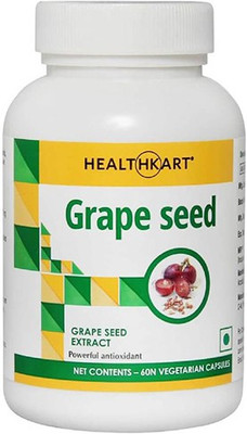 

Healthkart Grape Seed Extract(with 90% polyphenols)(60 No)