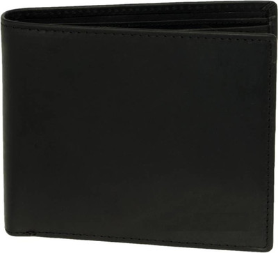 

Coovs Men Black Genuine Leather Wallet(4 Card Slots)