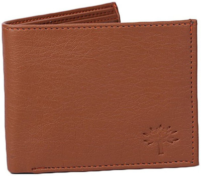 

Tapps Men Tan Artificial Leather Wallet(3 Card Slots)