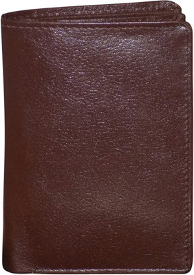 

Style 98 Men Brown Genuine Leather Wallet(12 Card Slots)