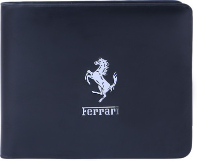 

Ferrari Shining Men Black Artificial Leather Wallet(4 Card Slots)