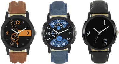 CM Casual Men Watch Combo With Stylish And Designer Dial Fast Selling 004 Watch  - For Men   Watches  (CM)