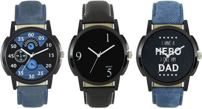 

CM Casual Men Watch Combo With Stylish And Designer Dial Fast Selling 034 Watch - For Men