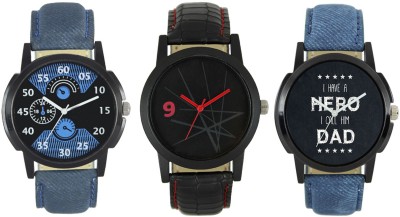 CM Casual Men Watch Combo With Stylish And Designer Dial Fast Selling 036 Watch  - For Men   Watches  (CM)