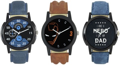 CM Casual Men Watch Combo With Stylish And Designer Dial Fast Selling 029 Watch  - For Men   Watches  (CM)