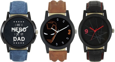 

CM Casual Men Watch Combo With Stylish And Designer Dial Fast Selling 052 Watch - For Men