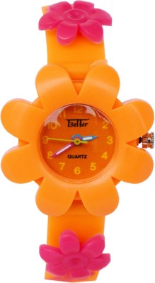 CREATOR Better Flower Design Dial And Strap Analog Watch  - For Girls   Watches  (Creator)