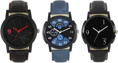CM Casual Men Watch Combo With Stylish And Designer Dial Fast Selling 035 Watch  - For Men   Watches  (CM)