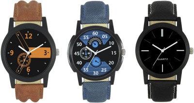 CM Casual Men Watch Combo With Stylish And Designer Dial Fast Selling 003 Watch  - For Men   Watches  (CM)