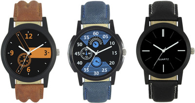 CM Casual Men Watch Combo With Stylish And Designer Dial Fast Selling 003 Watch  - For Men   Watches  (CM)