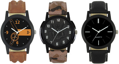 

CM Casual Men Watch Combo With Stylish And Designer Dial Fast Selling 008 Watch - For Men
