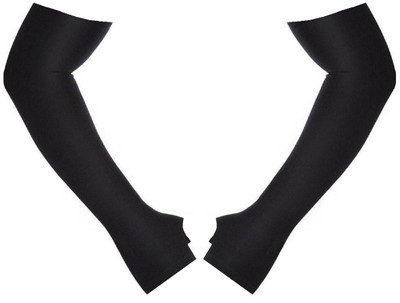 

Atabz Cotton Arm Sleeve For Men & Women(Free, Black)