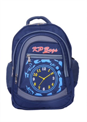 

KP Bags Clock Backpack(Dark Blue, 20 L)