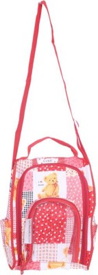 

Disha Enterprises Cute Tote Diaper Bag Waterproof Sling Bag(Red, 7 L)