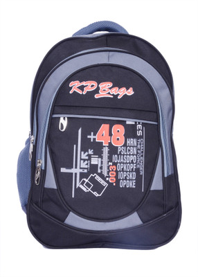 

KP Bags Number Backpack(Black, 20 L)