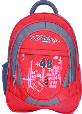

KP Bags Number Backpack(Red, 20 L)