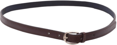 

Snoby Women Brown Artificial Leather Belt