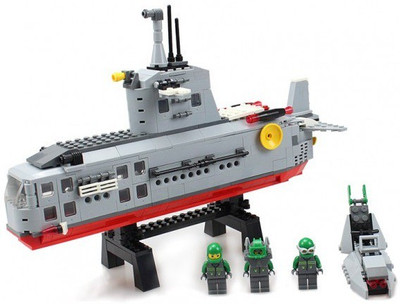 

krasa Super Submarine Building Blocks (459pcs)(Multicolor)