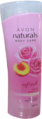 

Avon Naturals Body care Rose & Peach Shower Gel(200 ml)