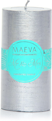 

MAEVA W5 Candle(Silver, Pack of 1)