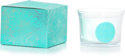 

MAEVA W7 Candle(White, Pack of 1)
