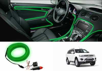 

Speedwav Car Interior Ambient Wire Decorative LED Light for Mitsubishi Pajero Sport Car Fancy Lights(Green)