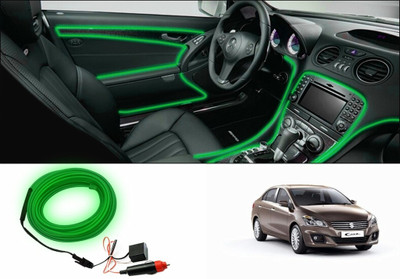 

Speedwav Car Interior Ambient Wire Decorative LED Light for Maruti Suzuki Ciaz Car Fancy Lights(Green)