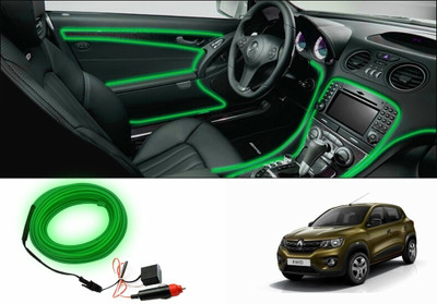 

Speedwav Car Interior Ambient Wire Decorative LED Light for Renault Kwid Car Fancy Lights(Green)