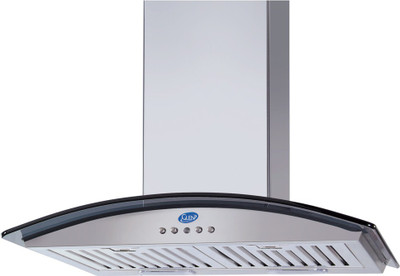 

GLEN GLEN Kitchen Chimney Hoods GL 6071 SS 60 CM 1250m3 BF LTW - Stainless Steel - Life Time Warranty Wall Mounted Chimney(Glen 1250 CMH)