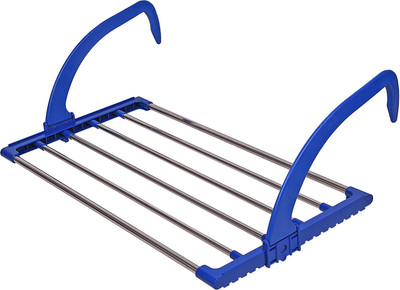 Brecken Paul Detachable Steel, Plastic Wall Cloth Dryer Stand(Blue) available at flipkart for Rs.799