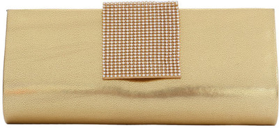 

Bagaholics Party Gold Clutch