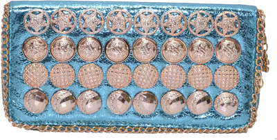 

Senora Party Blue Clutch