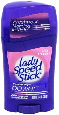 

Lady Speed Stick Invisible Dry Power Wild Freesia Antiperspirant Deodorant Stick - For Women(39.6 g)