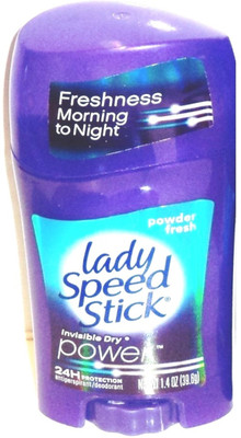 

Lady Speed Stick Invisible Dry Power Fresh Antiperspirant Deodorant Stick - For Women(39.6 g)