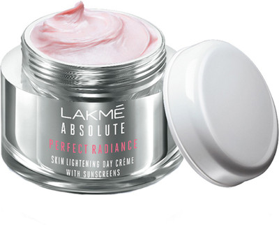 

Lakme Absolute Perfect Radiance Skin Lightening Day Creme with Sunscreens(50 g)