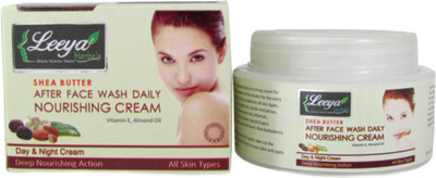 

Leeya Shea Butter After Face Wash Daily Nourishing Cream(150 g)
