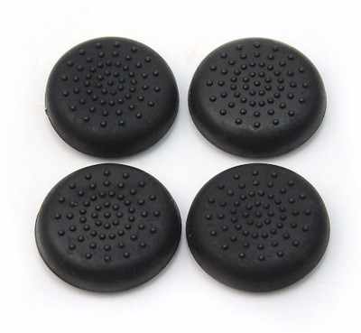 TCOS Tech Thumb Grip Anti Slip Silicone Cap Cover Gaming Accessory Kit(Black, For Xbox One, Xbox 360, PS3, PS4) available at flipkart for Rs.299