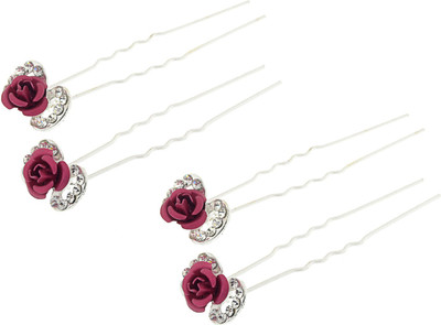 

The Ethnic Wears Designer Hair Pin(Silver)
