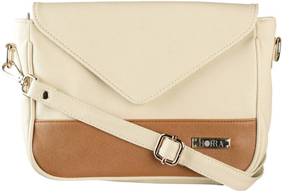 

Horra Sling Bag(Beige, Brown)