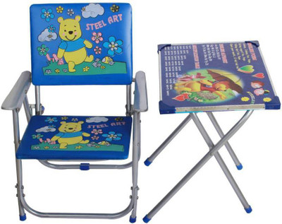 

A AND PRODUCTS Metal Desk Chair(Finish Color - BLUE)