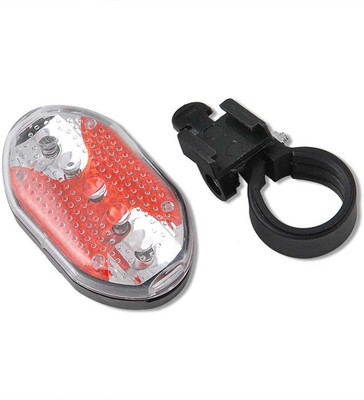 

Schrodinger Bicycle Tail Light LED Rear Break Light(Red), Red silver