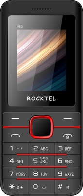 

Rocktel R6(Black & Red)
