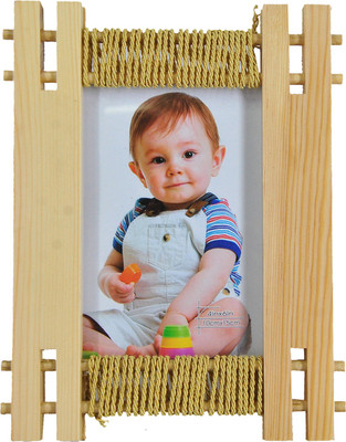 

RAINBOW PRINTS AND GIFTS Wood Photo Frame(Brown, 1 Photos)