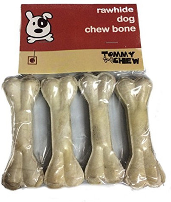 

TommyChew Rawhide Bone 4 Inch Chicken Dog Chew(150 g, Pack of 4)
